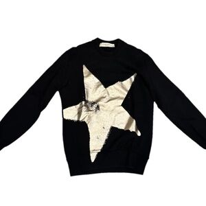 Golden goose foil star sweatshirt